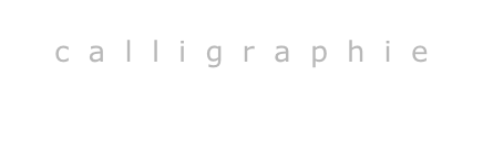 calligraphie